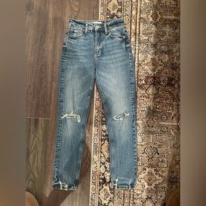 Zara Faded Denim Jeans